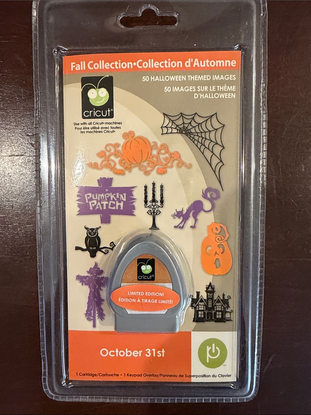 Cricut October 31st Fall Collection Halloween Cartridge NEW
